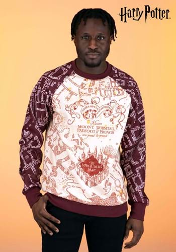 Harry Potter Marauder's Map Adult Sweatshirt-2 upd-0