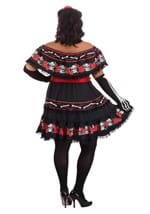 Plus Size Sugar Skull Costume Alt 1