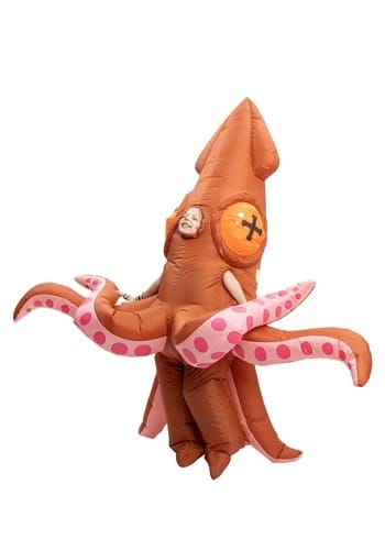 Inflatable Child Giant Squid Costume