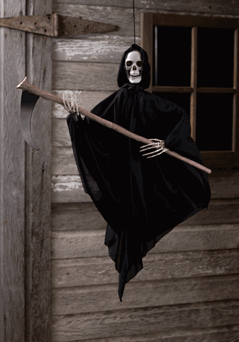 3 FT Animated Reaper w/Sickle