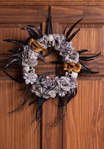 Gothic Halloween Wreath updated