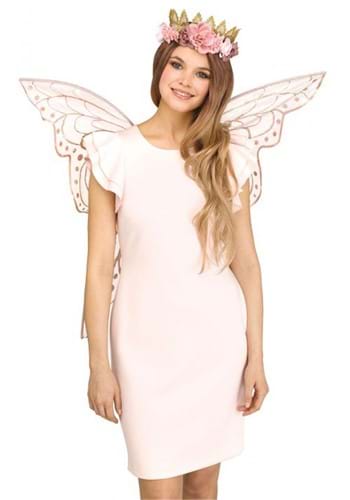 Rose Gold Fairy Sparkle Wings