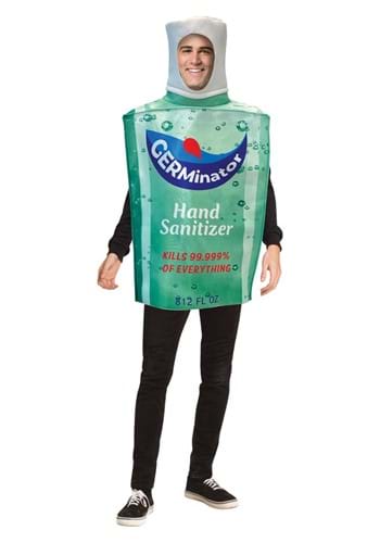 Adult Germinator Hand Sanitizer Bottle Costume