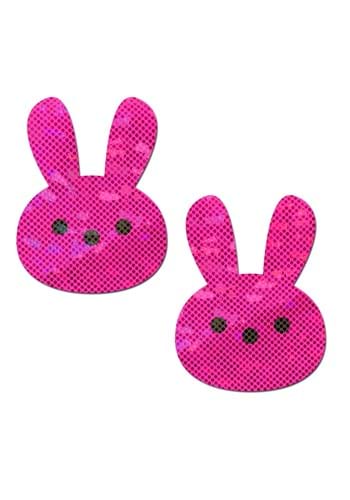 Pastease Glittery Pink Marshmallow Easter Rabbit Pasties