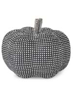 75 Black Pumpkin with Rhinestones