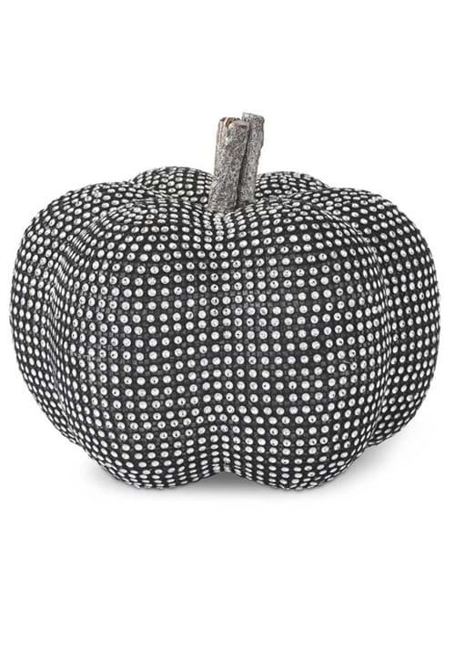 75 Black Pumpkin with Rhinestones