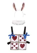 Adults White Rabbit Costume Kit Alt 6