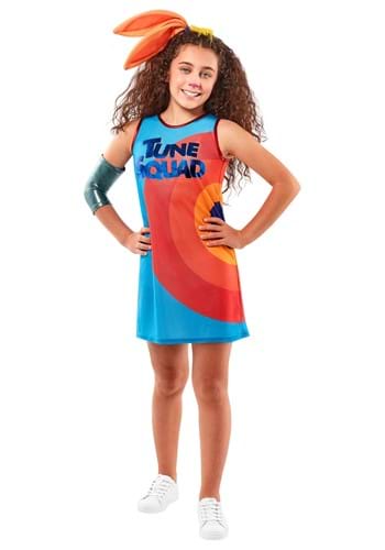 Space Jam 2 Lola Bunny Tune Squad Girls Costume