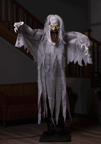 Floating Ghost Halloween Decoration-0