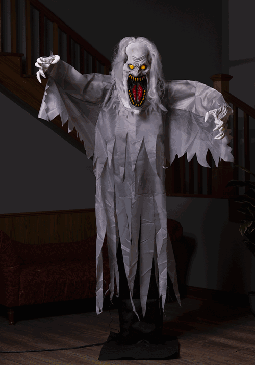 Floating Ghost Halloween Decoration-0