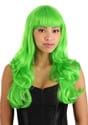 Bright Green Full Wavy Wig