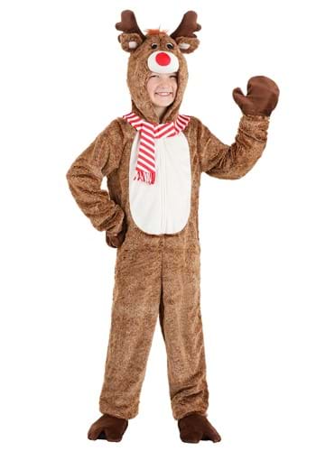 Kid's Plush Reindeer Costume