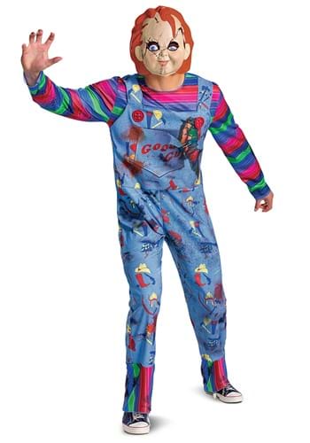 Child's Play Adult Chucky Deluxe Costume