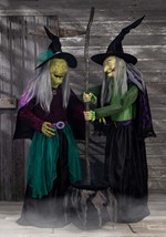 Stirring Up Trouble Animated Witch Decoration Alt 8