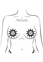Pastease Silver Glitter Astrology Pasties Alt 1