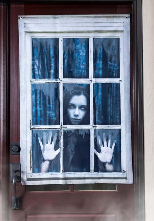 47 Inch Printing Curtain Ghost-0