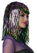 Mardi Gras Tinsel Wig Alt 2