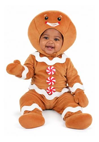 Infant Gingerbread Cookie Costume New Main