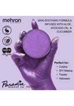 Water Based Metallic Purple Face and Body Paint Alt 1