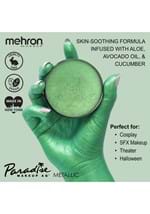 Water Based Metallic Green Face and Body Paint Alt 1