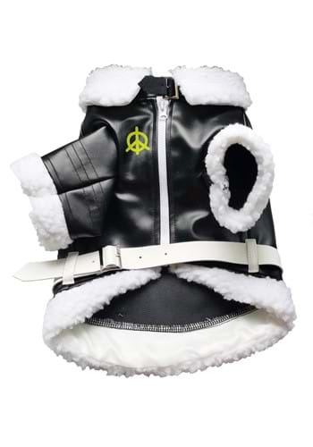 Leatherlike Pet Bomber Jacket