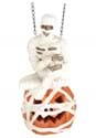 12 Inch Resin Mummy On LED Pumpkin Arrow Figure