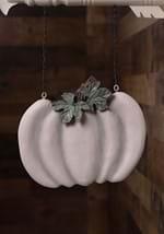 10" Inch Whitewashed Pumpkin Arrow Figure