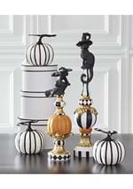 17" Resin Black White Orange and Gold Finial W/ Wi Alt 1