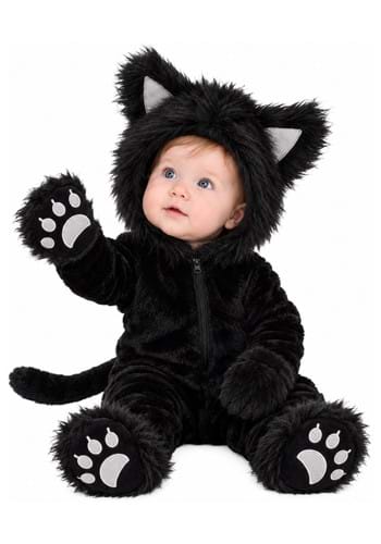 Infant Premium Black Cat Costume