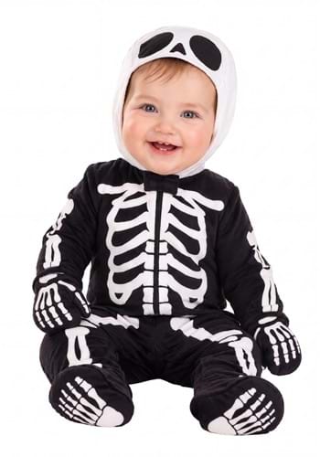 Infant Snuggly Skeleton Costume