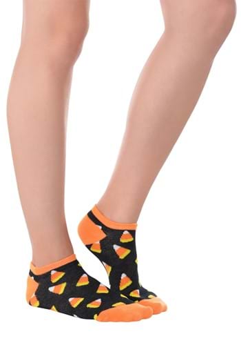 Candy Corn Ankle Socks