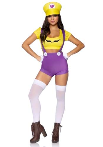 Womens Sexy Gamer Villain Babe Costume