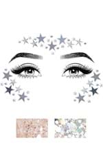 Star and Rhinestone Face Jewel Set