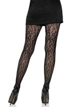 Black Leopard Net Tights Alt 1