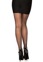 Sheer Rhinestone Black Tights Alt 1