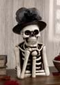 Light Up Top Hat Skeleton Figure
