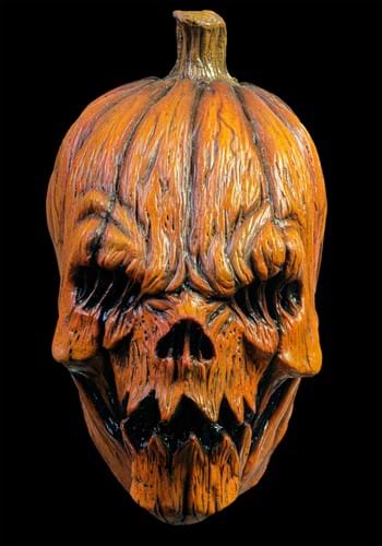 Adult Scary Jack'O Mask-0--2