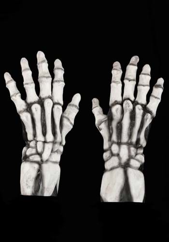 Adult White Skeleton Claw Gloves