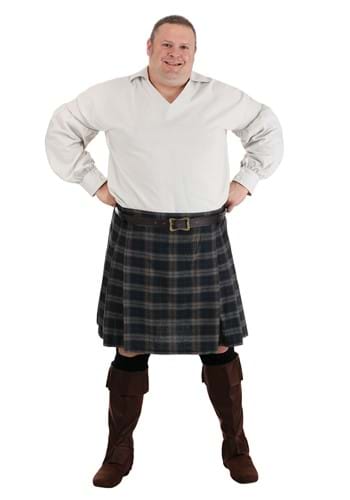 Plus Size Mens Scottish Highland Costume