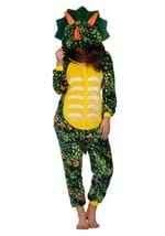Adult Green Triceratops Onesie Alt 2