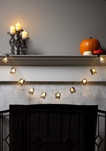 Garland with Tombstone Lights