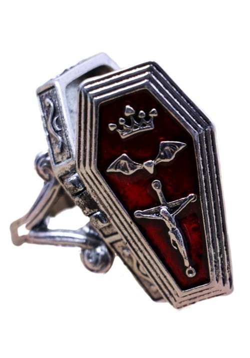 Casket Locket Ring