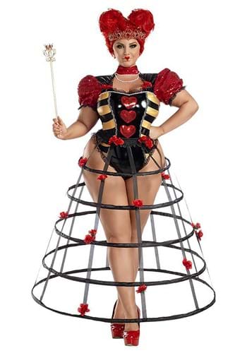 Women's Caged Heart Queen