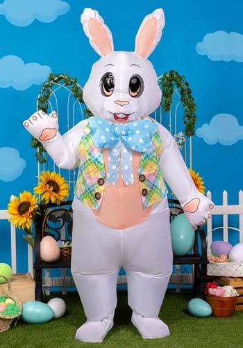 Inflatable Adult Easter Bunny Costume UPD
