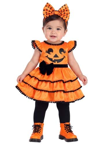 Infant Pom Pom Pumpkin Costume