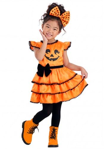 Toddler Pom Pom Pumpkin Costume