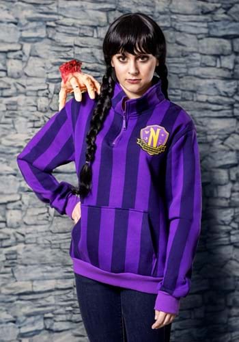 Cakeworthy Adult Nevermore Academy Zip Pullover
