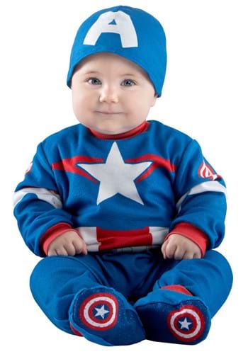 Infant Captain America Steve Rodgers Costume-update
