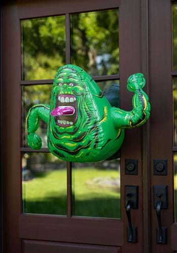 Inflatable Slimer Window Cling