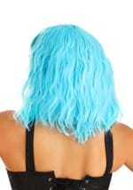 Adult Sky Blue Wavy Wig Alt 1